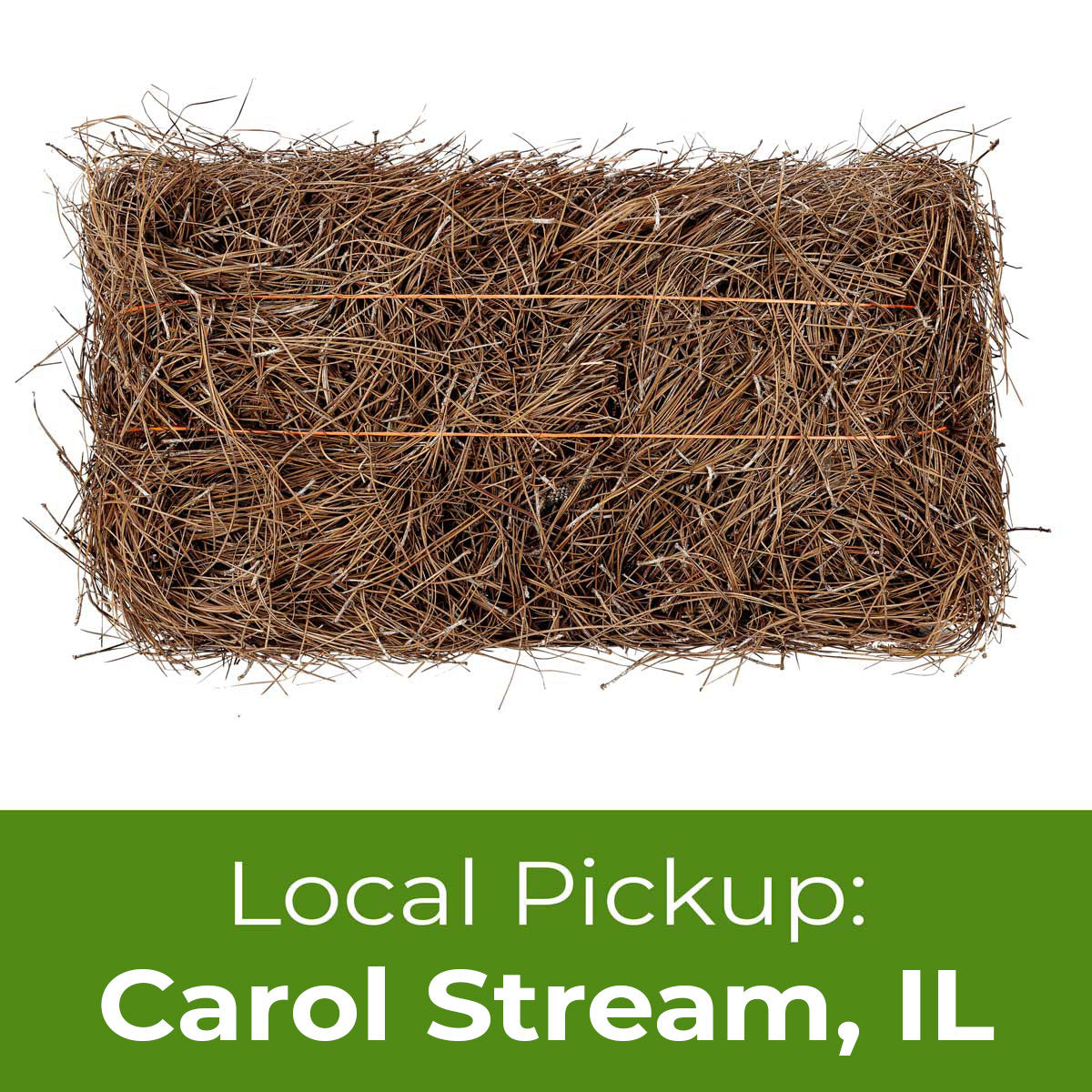 Pine Straw Mulch Pickup Carol Stream Illinois